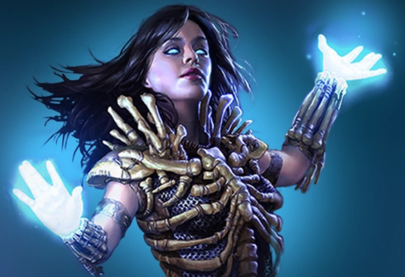 [3.27] Некромант кинетический взрыв скопления. Билд на ведьму