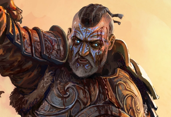 [0.4.0] Вестник войны. Стена щитов и кличи. Билд на воина