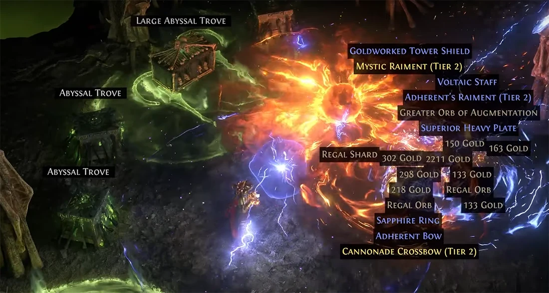 ящики с лутом из особых разлом бездны