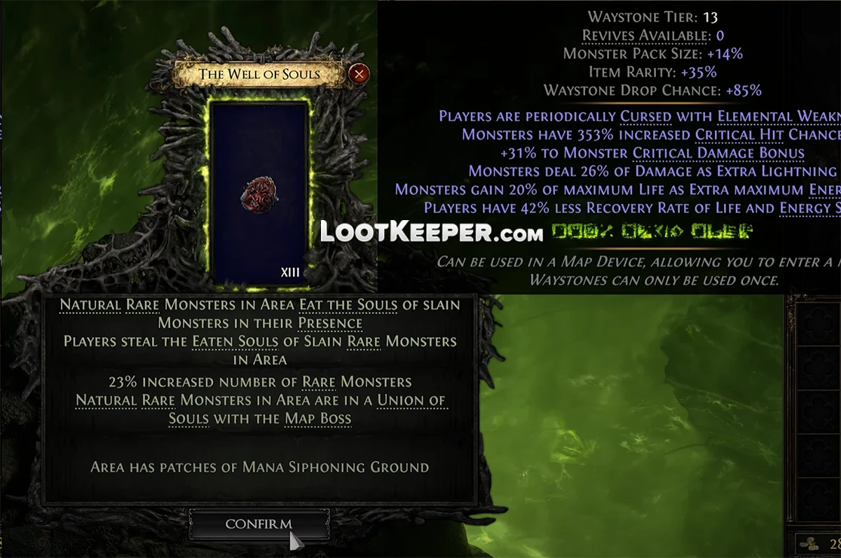 раскрытие особых свойств бездны на картах пое2