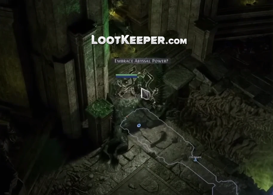 NPC который даёт получить восхождение Лича Бездны